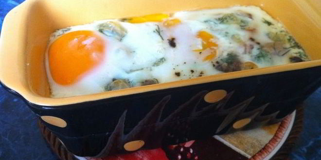 Рецепт воскресной яичницы