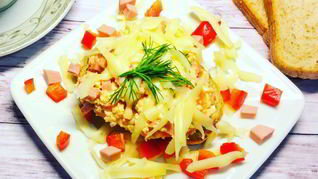 Рецепт Яичницы на хлебе