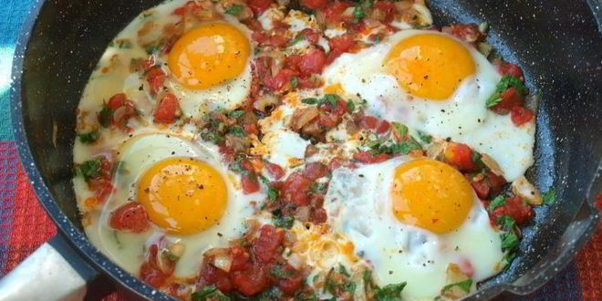 Рецепт яичницы по-грузински