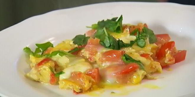Рецепт яичницы по-неаполитански