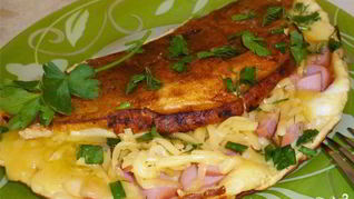 Рецепт Яичницы с мукой