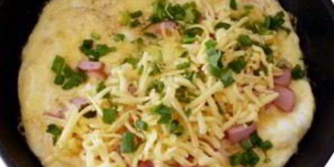 Рецепт яичницы с мукой