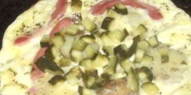 Рецепт яичницы с огурцами