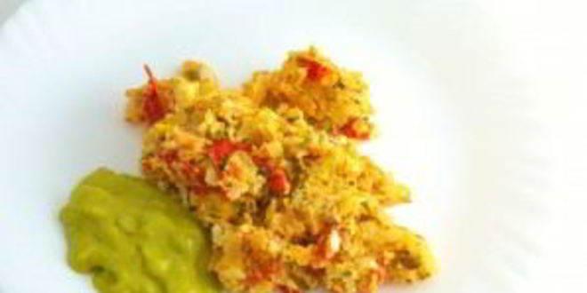 Рецепт яичницы с помидорами