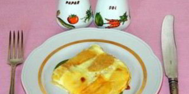 Рецепт яичницы с яблоками