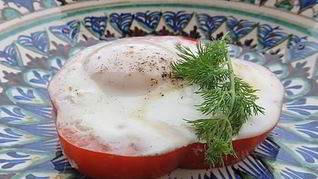 Рецепт Яичницы с жидким желтком