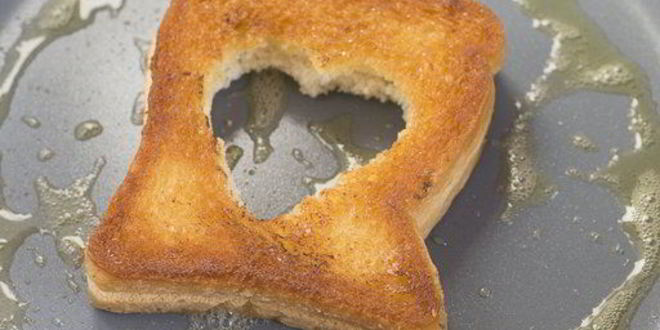 Рецепт яичницы в хлебе