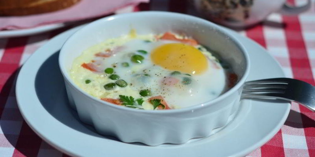 Как приготовить яичницу в микроволновке