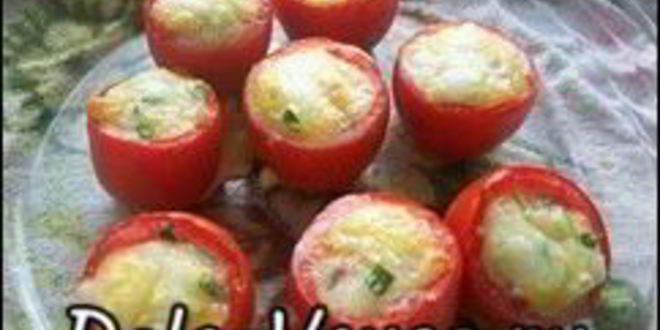 Рецепт яичницы в томатах в духовке