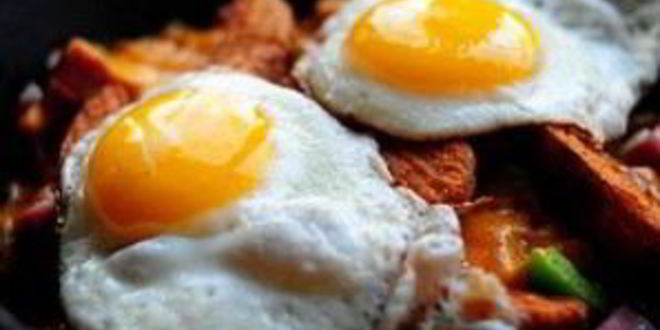 Рецепт яичницы восход солнца