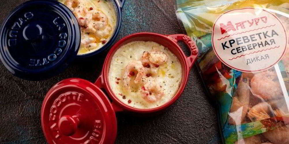 Как приготовить запеченную яичницу с креветками