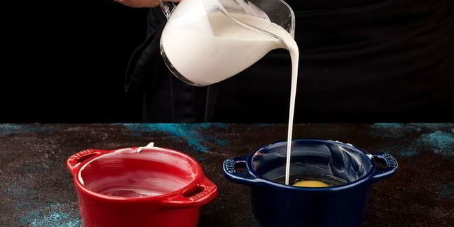 Рецепт запеченной яичницы с креветками