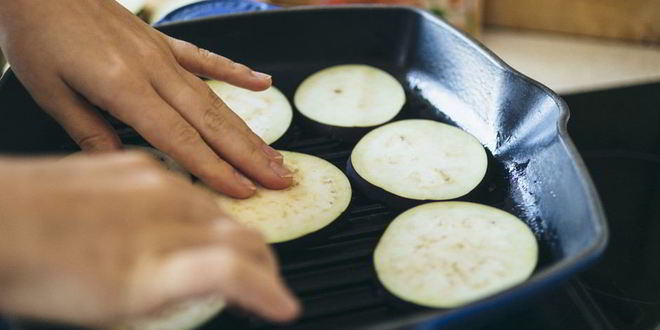 Рецепт закуски из баклажанов-гриль