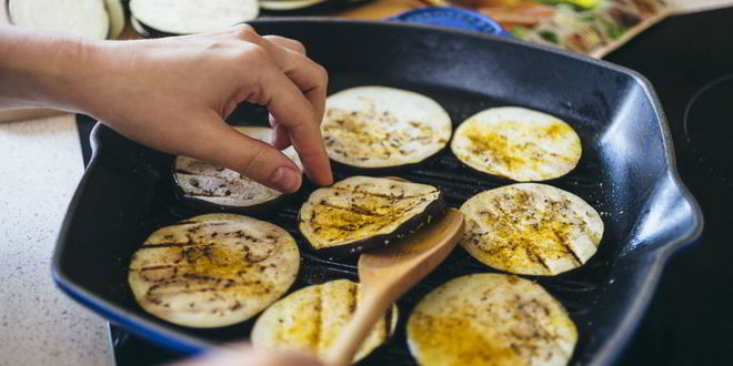 Рецепт закуски из баклажанов-гриль