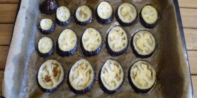 Рецепт закуски из баклажанов павлиний хвост