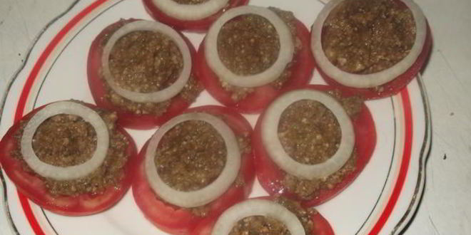 Рецепт закуски из помидор по-грузински