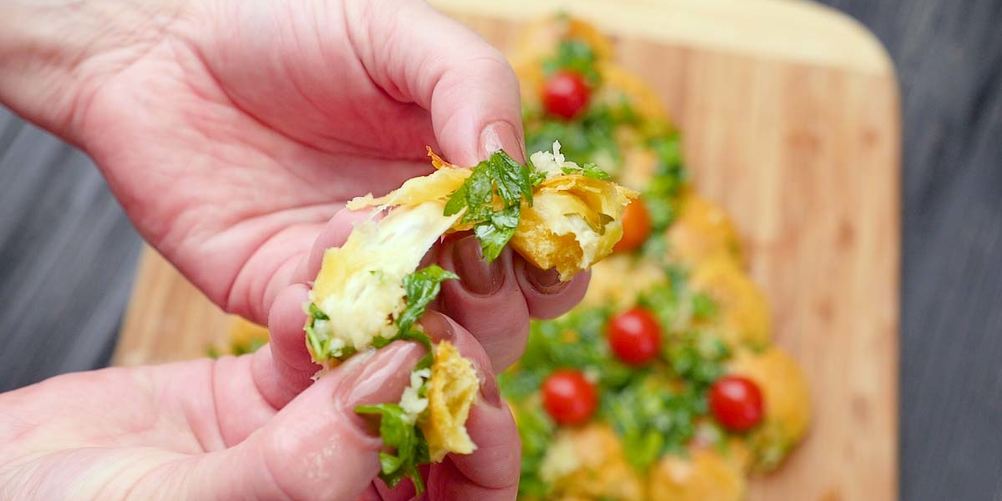 Как приготовить закуску из сырных шариков