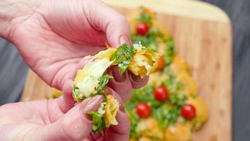 Рецепт Закуски из сырных шариков