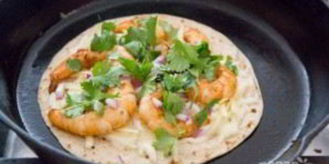 Рецепт закуски с креветками