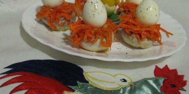 Рецепт закуски цыплята