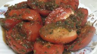 Рецепт Закусочных помидоров Казачки