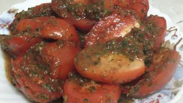 Рецепт Закусочных помидоров Казачки
