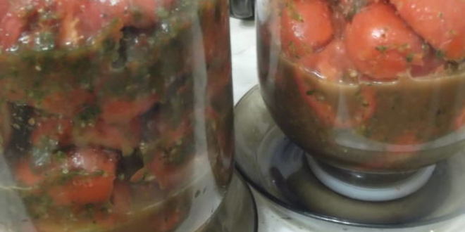 Рецепт закусочных помидоров казачки
