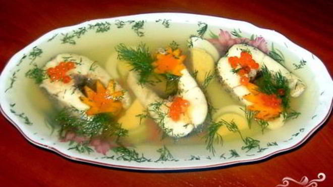 Рецепт Заливной щуки