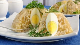 Рецепт Куриного заливного
