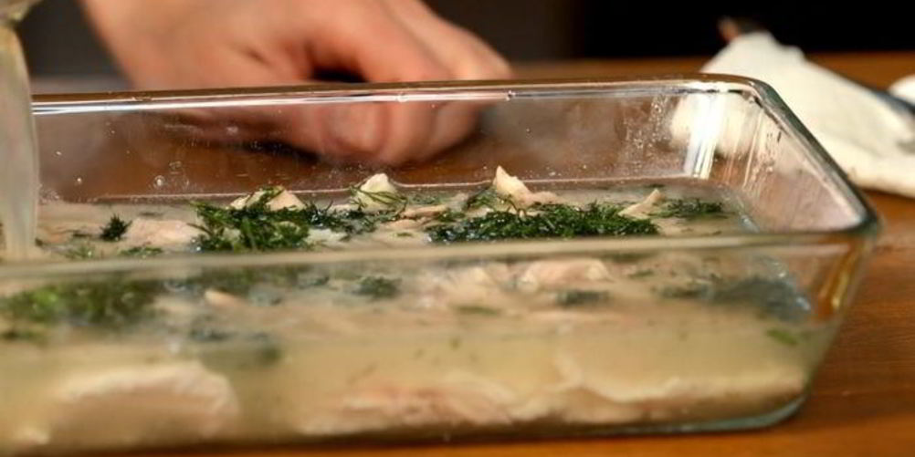 Как приготовить slim заливное