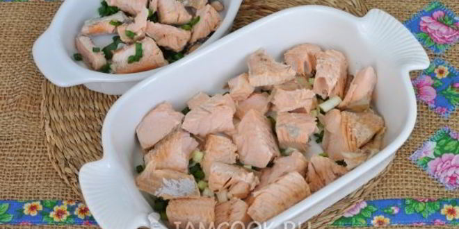 Рецепт заливного из горбуши