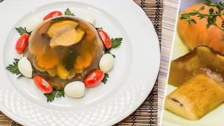 Рецепт Заливного из грибов