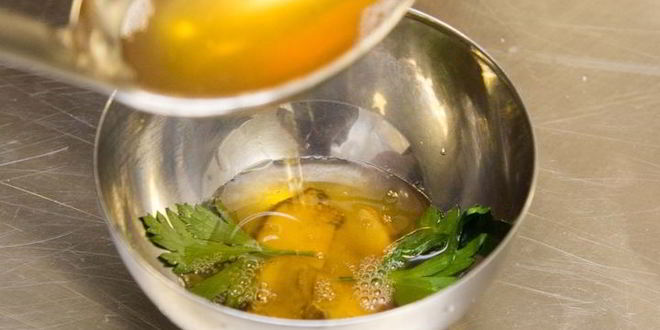 Рецепт заливного из грибов