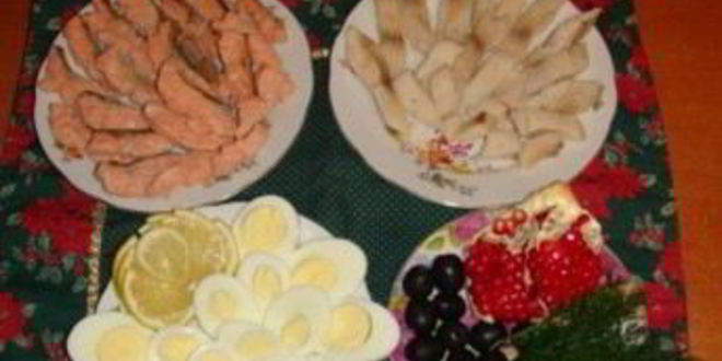 Рецепт заливного из красной рыбы