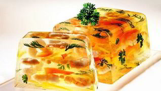 Рецепт Заливного из креветок