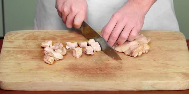 Рецепт заливного из курицы с пореем