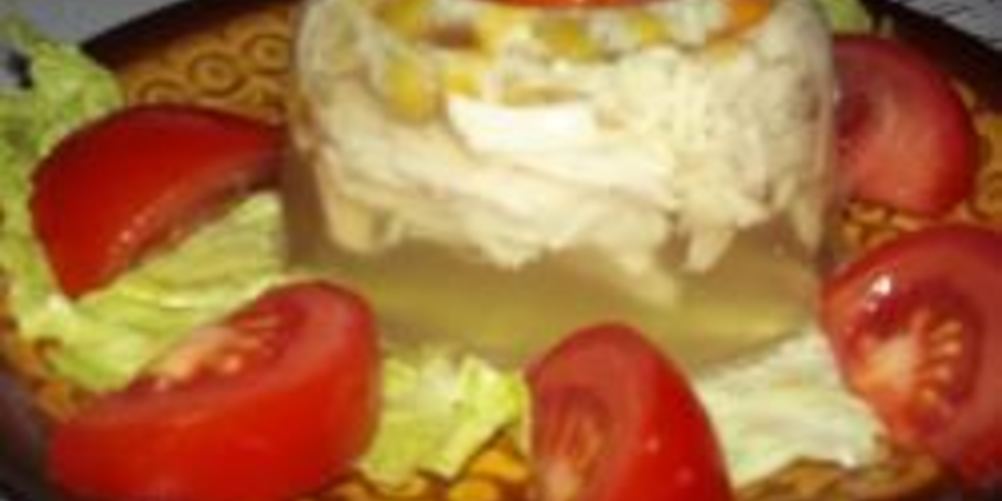 Как приготовить заливное из курицы