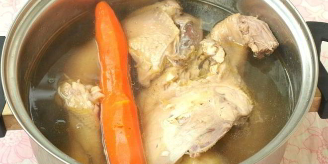 Рецепт заливного из петуха