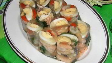 Рецепт Заливного из рыбы без желатина