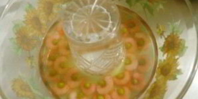 Рецепт заливного из рыбы и креветок