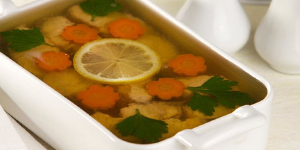 Как приготовить заливное из семги