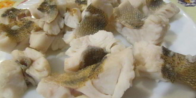 Рецепт заливного из судака и креветок