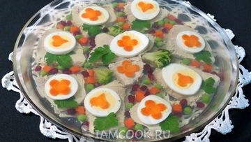 Рецепт Заливного из свинины