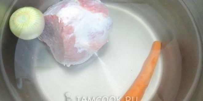 Рецепт заливного из свинины