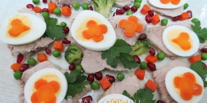 Рецепт заливного из свинины