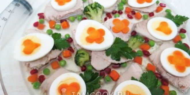 Рецепт заливного из свинины