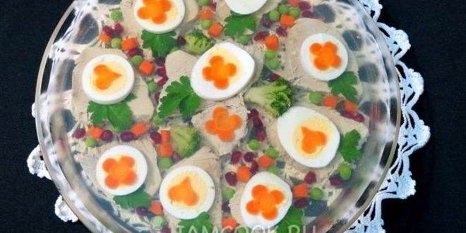 Рецепт заливного из свинины