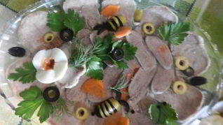 Рецепт Заливного из языка