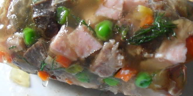 Рецепт заливного праздничного трио