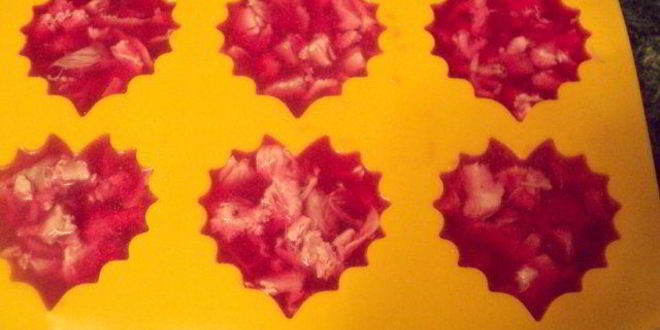 Рецепт заливного сердечки